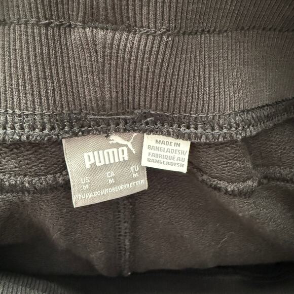 Puma Sweatpants Size M Black‎ casual joggers - Picture 4 of 8